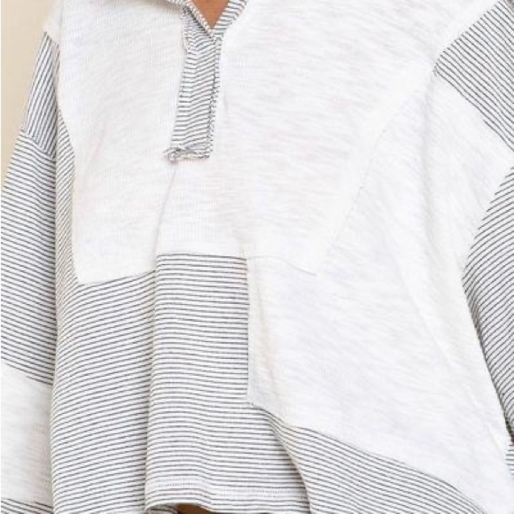 Patch-pullover Summer sweatshirt - Picture 2 of 2
